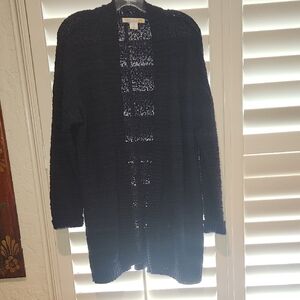 C&C California, Long Open Cardigan. Size LG. Dark Blue